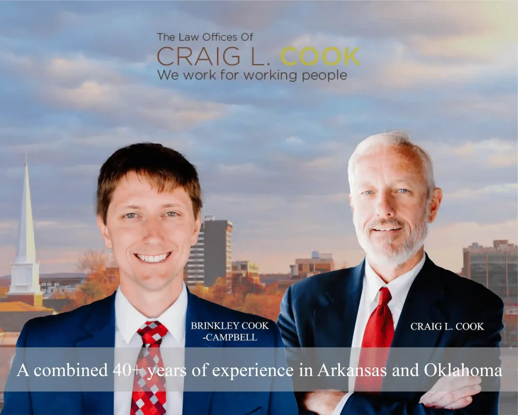 Brinkley Cook-Campbell and Craig Cook have 40 years of combined experience in Arkansas and Oklahoma.